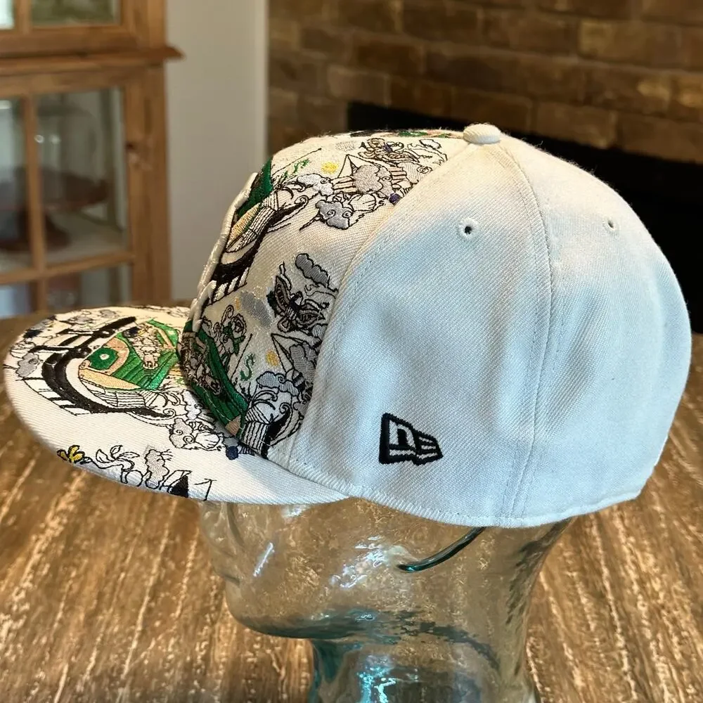 Chicago White Sox Stadium Artwork Collection New Era 59FIFTY Fitted Hat 7 5/8